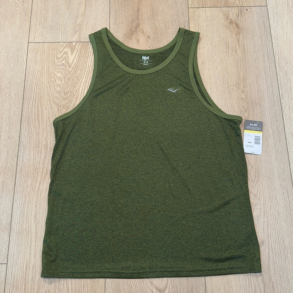 Everlast Jersey Tank Top. 100% Polyester. Size: Medium